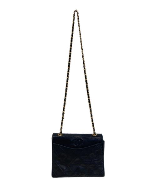 CHANEL（シャネル）CHANEL (シャネル) チェーンショルダーバッグ ブラックの古着・服飾アイテム