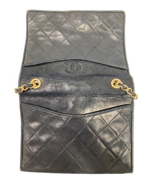 CHANEL（シャネル）CHANEL (シャネル) チェーンショルダーバッグ ブラックの古着・服飾アイテム
