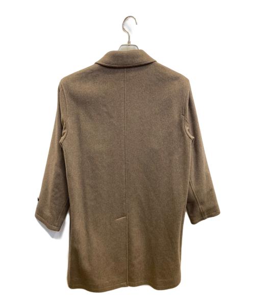 BURBERRY（バーバリー）BURBERRY (バーバリー) カシミヤピムリコート ブラウン サイズ:48の古着・服飾アイテム