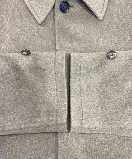 BURBERRY（バーバリー）BURBERRY (バーバリー) カシミヤピムリコート ブラウン サイズ:48の古着・服飾アイテム