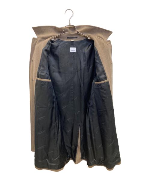 BURBERRY（バーバリー）BURBERRY (バーバリー) カシミヤピムリコート ブラウン サイズ:48の古着・服飾アイテム