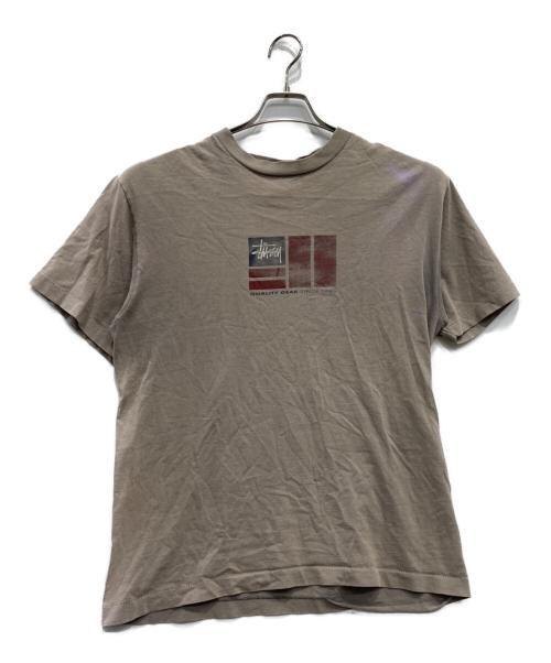 stussy（ステューシー）stussy (ステューシー) Tシャツ ベージュ サイズ:Lの古着・服飾アイテム