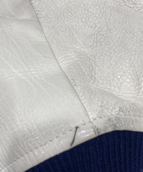 MEN'S BIGI INSPIRE（メンズビギ インスパイア）MEN'S BIGI INSPIRE (メンズビギ インスパイア) スタジャン ネイビー サイズ:Lの古着・服飾アイテム