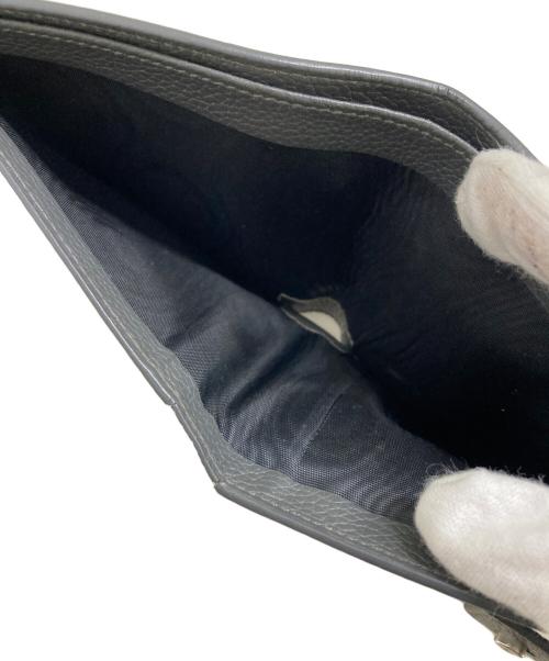 Yves Saint Laurent（イヴサンローラン）Yves Saint Laurent (イヴサンローラン) 2つ折り財布 グレーの古着・服飾アイテム