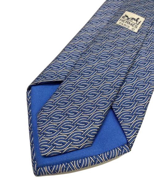 HERMES（エルメス）HERMES (エルメス) ネクタイ ブルー サイズ:-の古着・服飾アイテム
