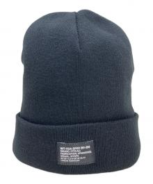 WTAPS（ダブルタップス）の古着「ニット帽」｜ブラック
