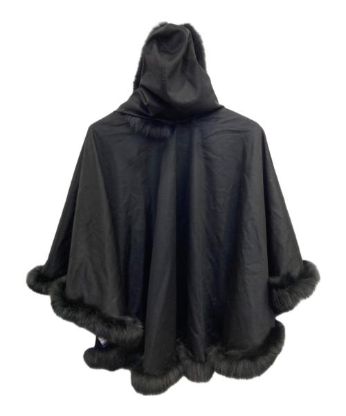 SAGA FURS（サガファーズ）SAGA FURS (サガファーズ) ケープ ブラック サイズ:M～Ⅼの古着・服飾アイテム
