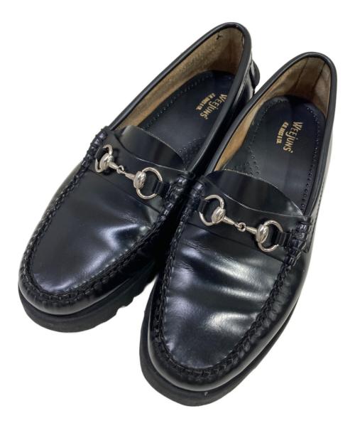 G.H.BASS（ジーエイチバス）G.H.BASS (ジーエイチバス) 厚底ビットローファー ブラック サイズ:5 1/2の古着・服飾アイテム