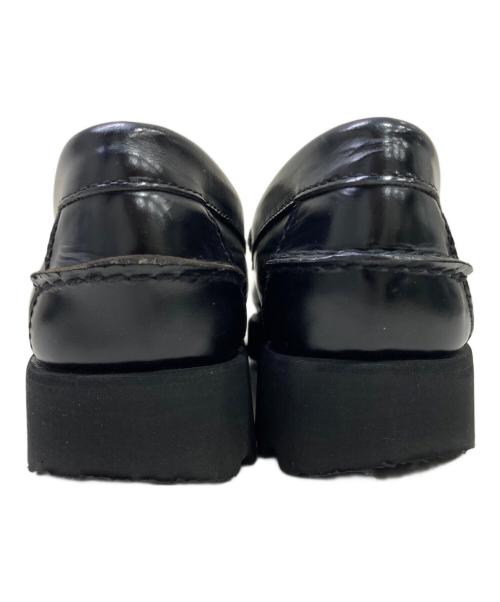 G.H.BASS（ジーエイチバス）G.H.BASS (ジーエイチバス) 厚底ビットローファー ブラック サイズ:5 1/2の古着・服飾アイテム