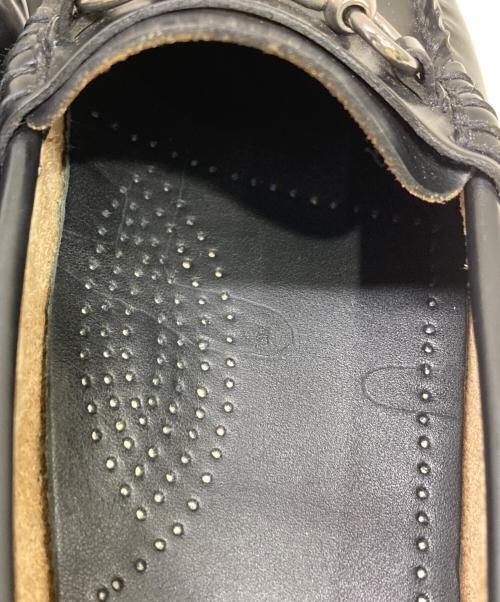 G.H.BASS（ジーエイチバス）G.H.BASS (ジーエイチバス) 厚底ビットローファー ブラック サイズ:5 1/2の古着・服飾アイテム