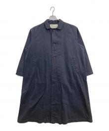 HARVESTY（ハーベスティー）の古着「OVER COAT」｜ネイビー