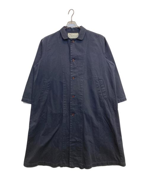HARVESTY（ハーベスティー）HARVESTY (ハーベスティー) OVER COAT ネイビー サイズ:1の古着・服飾アイテム