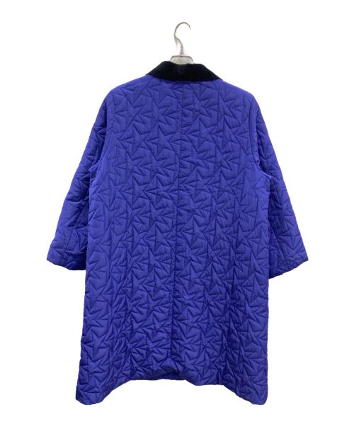machiko jinto（マチコ ジント）machiko jinto (マチコ ジント) 中綿コート パープル サイズ:LLの古着・服飾アイテム