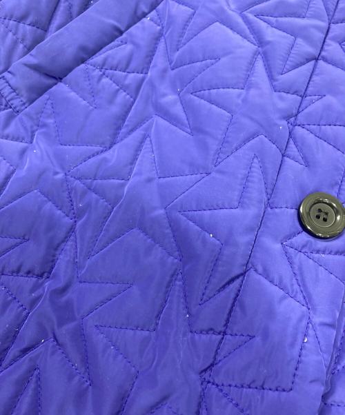 machiko jinto（マチコ ジント）machiko jinto (マチコ ジント) 中綿コート パープル サイズ:LLの古着・服飾アイテム