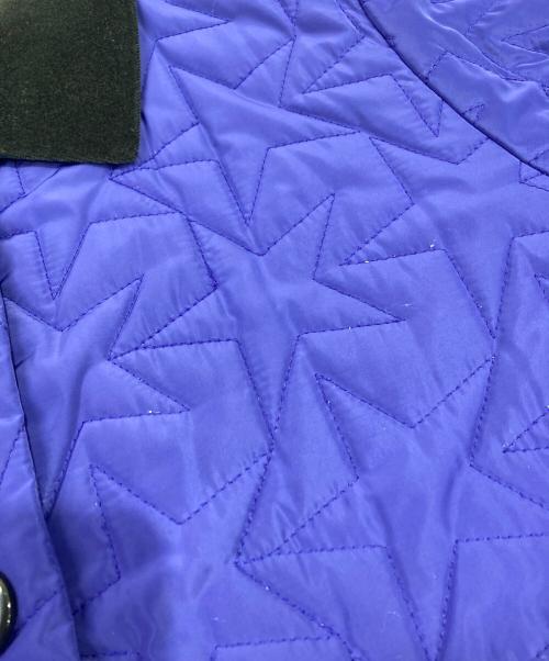 machiko jinto（マチコ ジント）machiko jinto (マチコ ジント) 中綿コート パープル サイズ:LLの古着・服飾アイテム