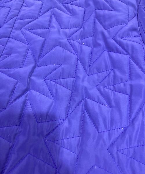 machiko jinto（マチコ ジント）machiko jinto (マチコ ジント) 中綿コート パープル サイズ:LLの古着・服飾アイテム