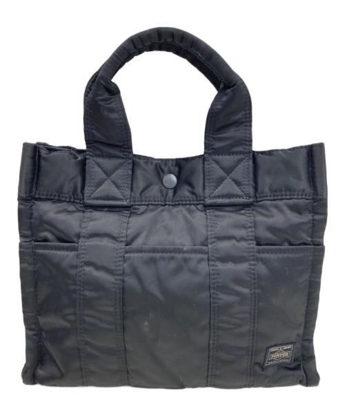 PORTER（ポーター）PORTER (ポーター) タンカートートバッグS ブラックの古着・服飾アイテム