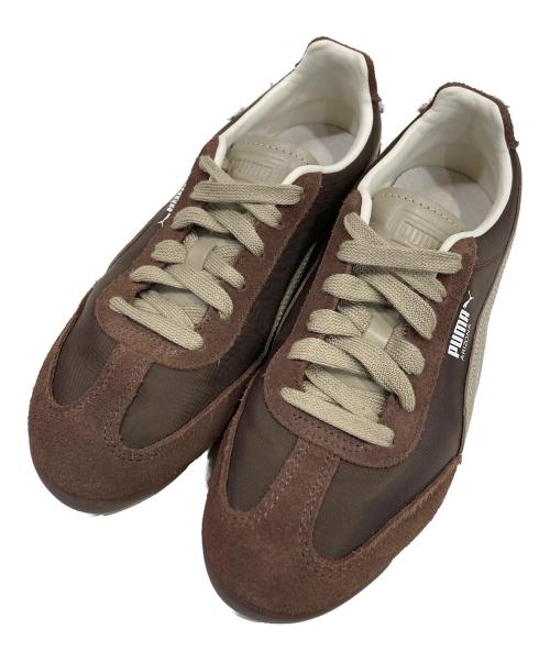 PUMA（プーマ）PUMA (プーマ) スニーカー ブラウン サイズ:24.5㎝の古着・服飾アイテム