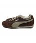 PUMA (プーマ) スニーカー ブラウン サイズ:24.5㎝：10000円
