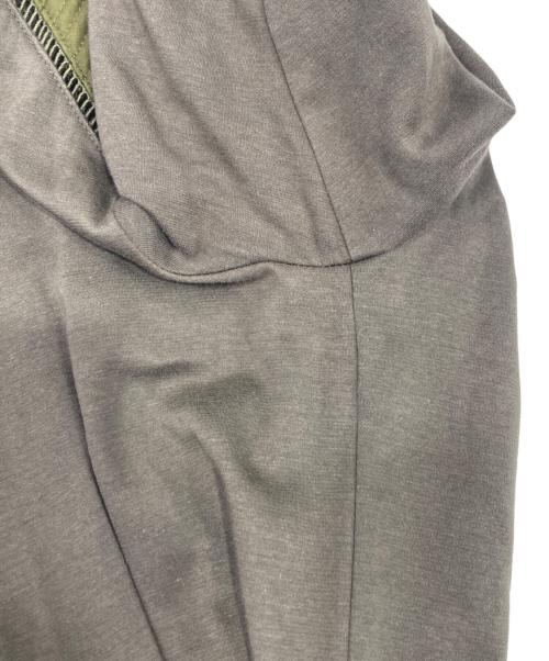 BORDERS at BALCONY（ボーダーズアットバルコニー）BORDERS AT BALCONY (ボーダーズアットバルコニー) BALLERINA MAXI DRESS オリーブ サイズ:36の古着・服飾アイテム