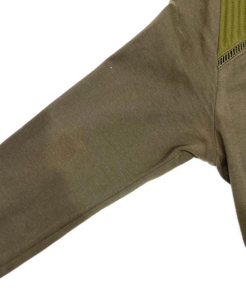 BORDERS at BALCONY（ボーダーズアットバルコニー）BORDERS AT BALCONY (ボーダーズアットバルコニー) BALLERINA MAXI DRESS オリーブ サイズ:36の古着・服飾アイテム