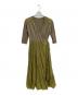 BORDERS AT BALCONY（ボーダーズアットバルコニー）の古着「BALLERINA MAXI DRESS」｜オリーブ