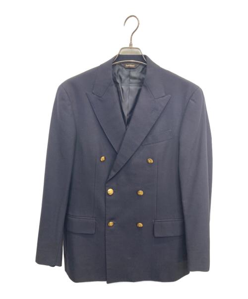 Paul Stuart（ポールスチュアート）Paul Stuart (ポールスチュアート) ダブルブレザー ネイビー サイズ:48の古着・服飾アイテム