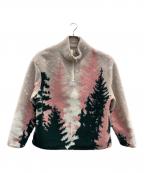 KITHキス）の古着「Spruce Claremont Sherpa Quarter Zip」｜ベージュ