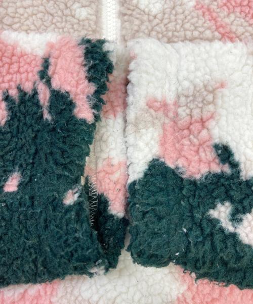 KITH（キス）KITH (キス) Spruce Claremont Sherpa Quarter Zip ベージュ サイズ:Lの古着・服飾アイテム