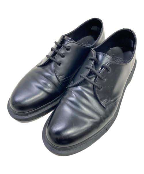 Dr.Martens（ドクターマーチン）Dr.Martens (ドクターマーチン) 3ホールシューズ ブラック サイズ:US10の古着・服飾アイテム
