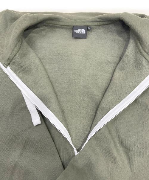 THE NORTH FACE（ザ ノース フェイス）THE NORTH FACE (ザ ノース フェイス) リアビュー フルジップ スウェットパーカ カーキ サイズ:Lの古着・服飾アイテム