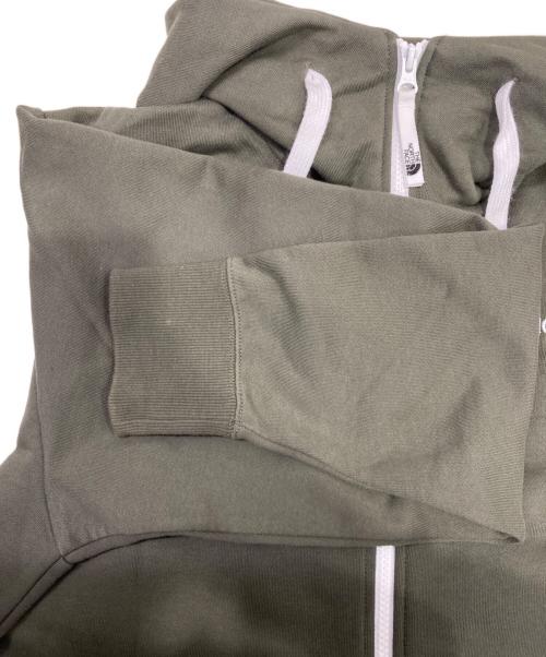 THE NORTH FACE（ザ ノース フェイス）THE NORTH FACE (ザ ノース フェイス) リアビュー フルジップ スウェットパーカ カーキ サイズ:Lの古着・服飾アイテム