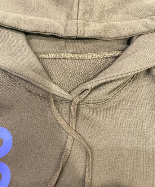 RIVE DROITE（リヴドロワ）RIVE DROITE (リヴドロワ) ロゴ オーバーサイズ パーカー ブラウン サイズ:FREEの古着・服飾アイテム