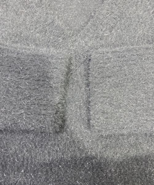 Omekashi（オメカシ）Omekashi (オメカシ) ラメニット シルバー サイズ:FREE 未使用品の古着・服飾アイテム