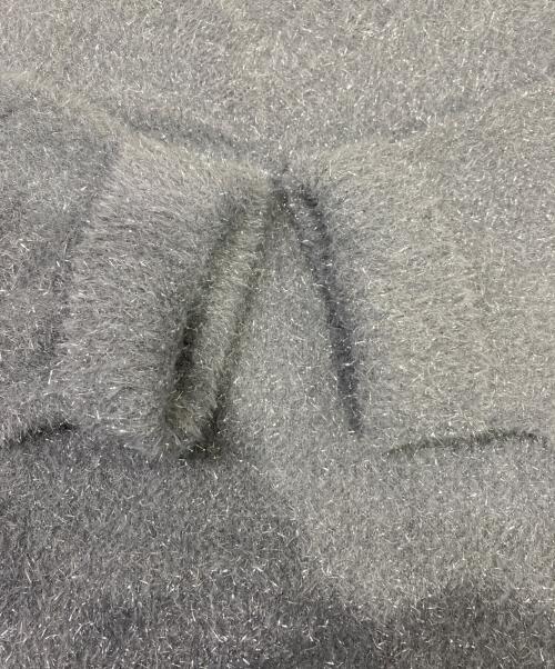 Omekashi（オメカシ）Omekashi (オメカシ) ラメニット シルバー サイズ:FREE 未使用品の古着・服飾アイテム