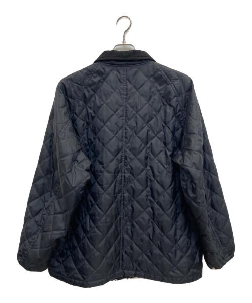 Gymphlex（ジムフレックス）Gymphlex (ジムフレックス) キルティングジャケット ブラック サイズ:Mの古着・服飾アイテム