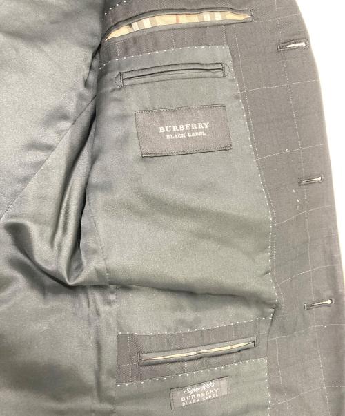 BURBERRY BLACK LABEL（バーバリーブラックレーベル）BURBERRY BLACK LABEL (バーバリーブラックレーベル) テーラードジャケット ブラック サイズ:Mの古着・服飾アイテム