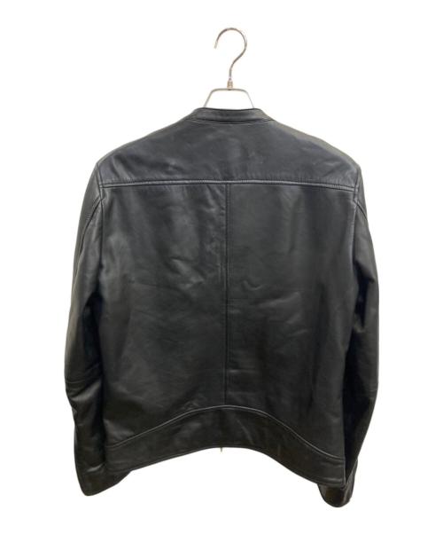 FILLMORE（フィルモア）fillmore (フィルモア) ラムレザージャケット ブラック サイズ:LLの古着・服飾アイテム