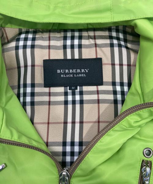 BURBERRY BLACK LABEL（バーバリーブラックレーベル）BURBERRY BLACK LABEL (バーバリーブラックレーベル) ジャケット 黄緑 サイズ:Mの古着・服飾アイテム