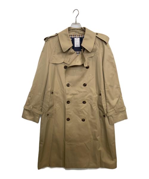 Aquascutum（アクアスキュータム）Aquascutum (アクアスキュータム) KINGSWAY トレンチコート（Made in U.K.） ベージュ サイズ:42 未使用品の古着・服飾アイテム