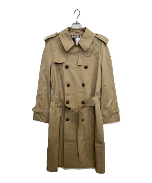 Aquascutum（アクアスキュータム）Aquascutum (アクアスキュータム) KINGSWAY トレンチコート（Made in U.K.） ベージュ サイズ:42 未使用品の古着・服飾アイテム