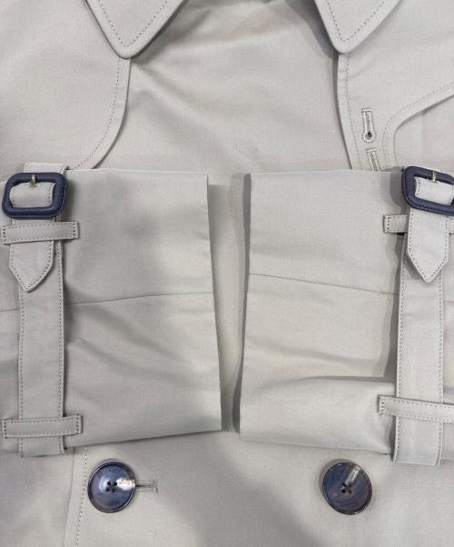 Aquascutum（アクアスキュータム）Aquascutum (アクアスキュータム) トレンチコート ベージュ サイズ:42 未使用品の古着・服飾アイテム