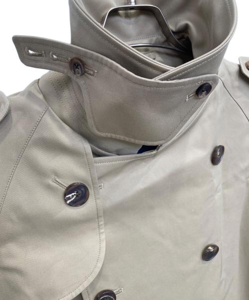 Aquascutum（アクアスキュータム）Aquascutum (アクアスキュータム) KINGSWAY トレンチコート（Made in U.K.） ベージュ サイズ:42 未使用品の古着・服飾アイテム