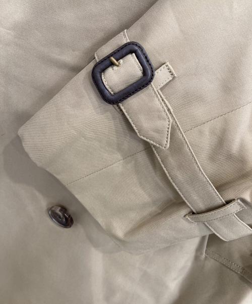 Aquascutum（アクアスキュータム）Aquascutum (アクアスキュータム) KINGSWAY トレンチコート（Made in U.K.） ベージュ サイズ:42 未使用品の古着・服飾アイテム
