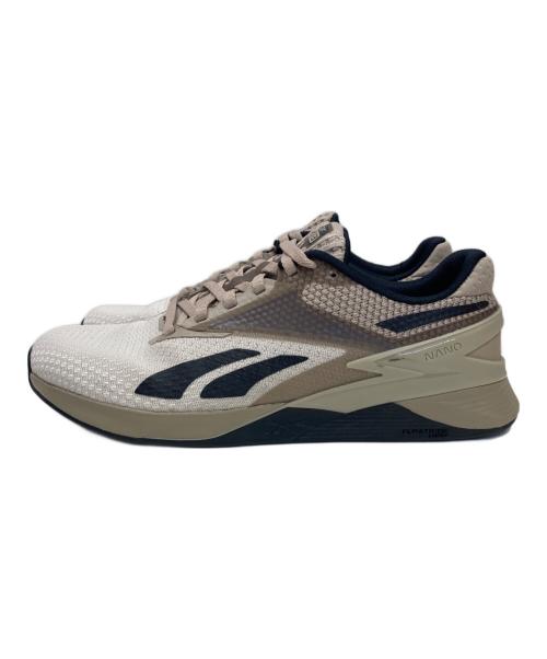 REEBOK（リーボック）REEBOK (リーボック) NANO X3 ベージュ サイズ:26cmの古着・服飾アイテム