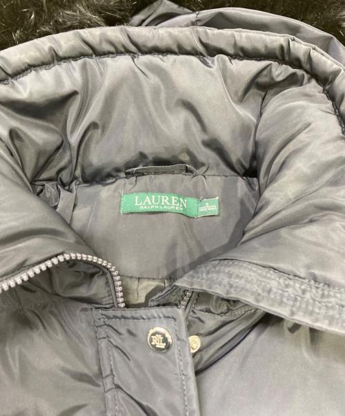 LAUREN RALPH LAUREN（ローレンラルフローレン）LAUREN RALPH LAUREN (ローレンラルフローレン) ダウンコート ネイビー サイズ:Sの古着・服飾アイテム