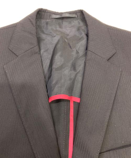 BOSS HUGO BOSS（ボス ヒューゴボス）BOSS HUGO BOSS (ボス ヒューゴボス) セットアップスーツ ブラック サイズ:48の古着・服飾アイテム