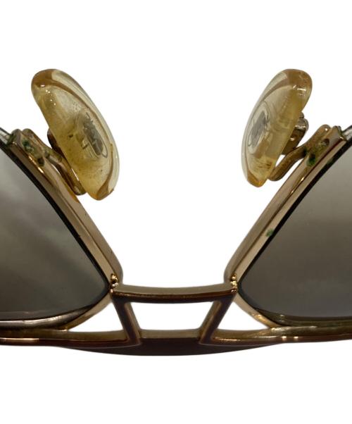 CAZAL（カザール）CAZAL (カザール) サングラス ブラウン×ゴールド サイズ:63□13 125の古着・服飾アイテム