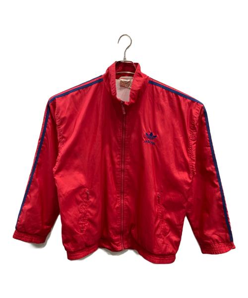 adidas（アディダス）adidas (アディダス) ナイロンジャケット レッド サイズ:Sの古着・服飾アイテム