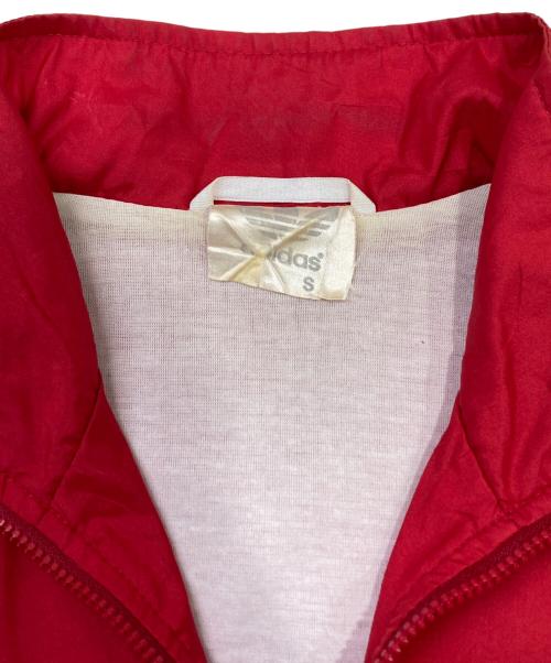 adidas（アディダス）adidas (アディダス) ナイロンジャケット レッド サイズ:Sの古着・服飾アイテム